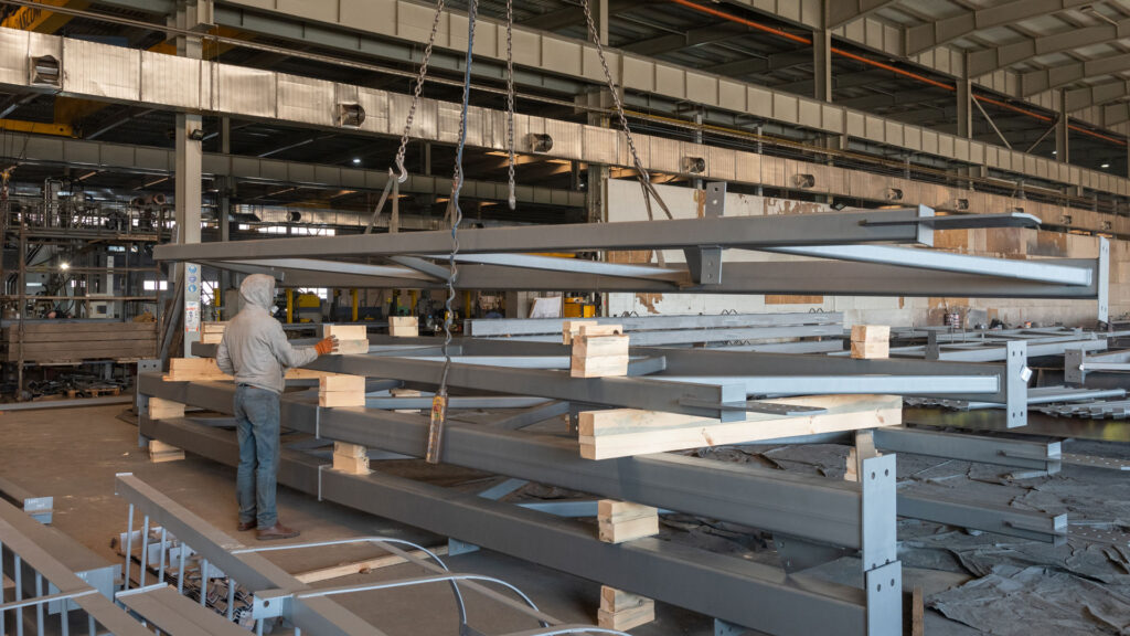 Constructions for Lukianivka Mall.